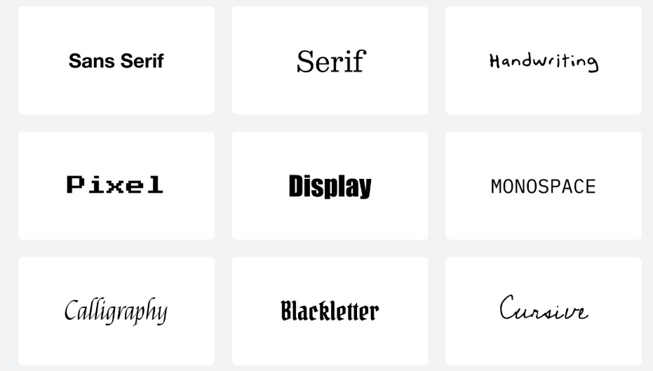 types-of-fonts