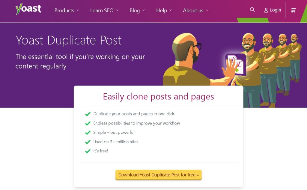 Yoast Duplicate Posts