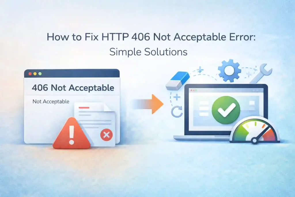 Fix HTTP 406 Not Acceptable Error